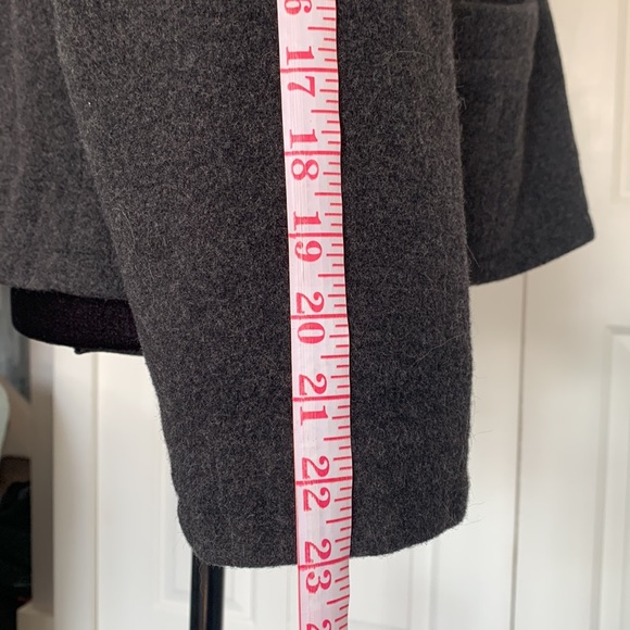 Ladies Charcoal Grey, Zip Up Blazer, Size 14 - Picture 11 of 11